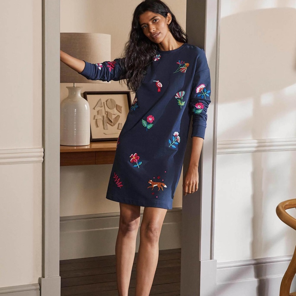Boden Sweatshirt Dress